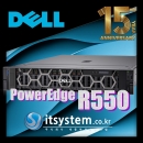 Dell PowerEdge R550 Server (S4310*2/16GB*2/480G*2/1.2TB*2/H745/NO OS/3년)